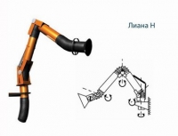 схема конструкции воздуховытяжных устройств типа Лиана Н