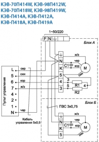 Пошаговое подключение тепловой завесы кэв 9п4031е фото Завесы КЭВ без источника тепла серия 400А